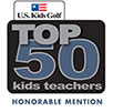 US kids golf, top 50 instructors