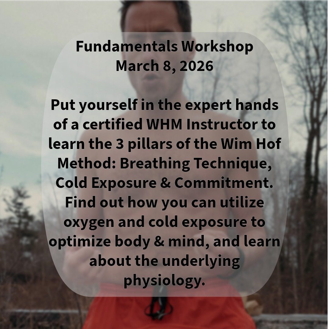 Wim Hof method Fundamentals workshop